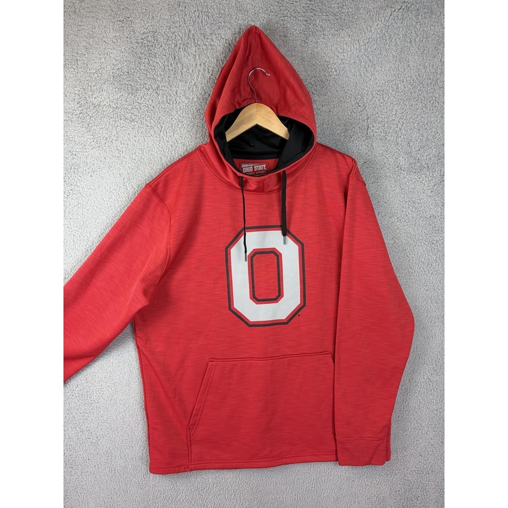 Ohio State Buckeyes Hoodie Mens XL Red NCAA Football Authentic Apparel Sports